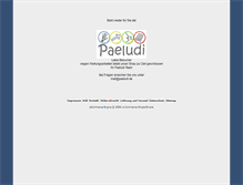 Tablet Screenshot of paeludi.de
